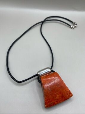 Silpada Chunky Red Coral Necklace